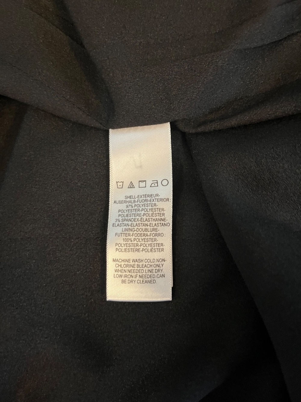 Dress The Population Black Ariel Plunging Faux Wrap Sleeveless Gown Size XL - Picture 15 of 16
